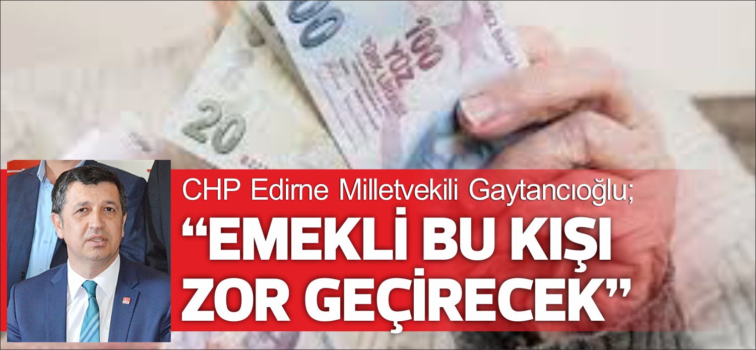 CHP Edirne Milletvekili Doç.