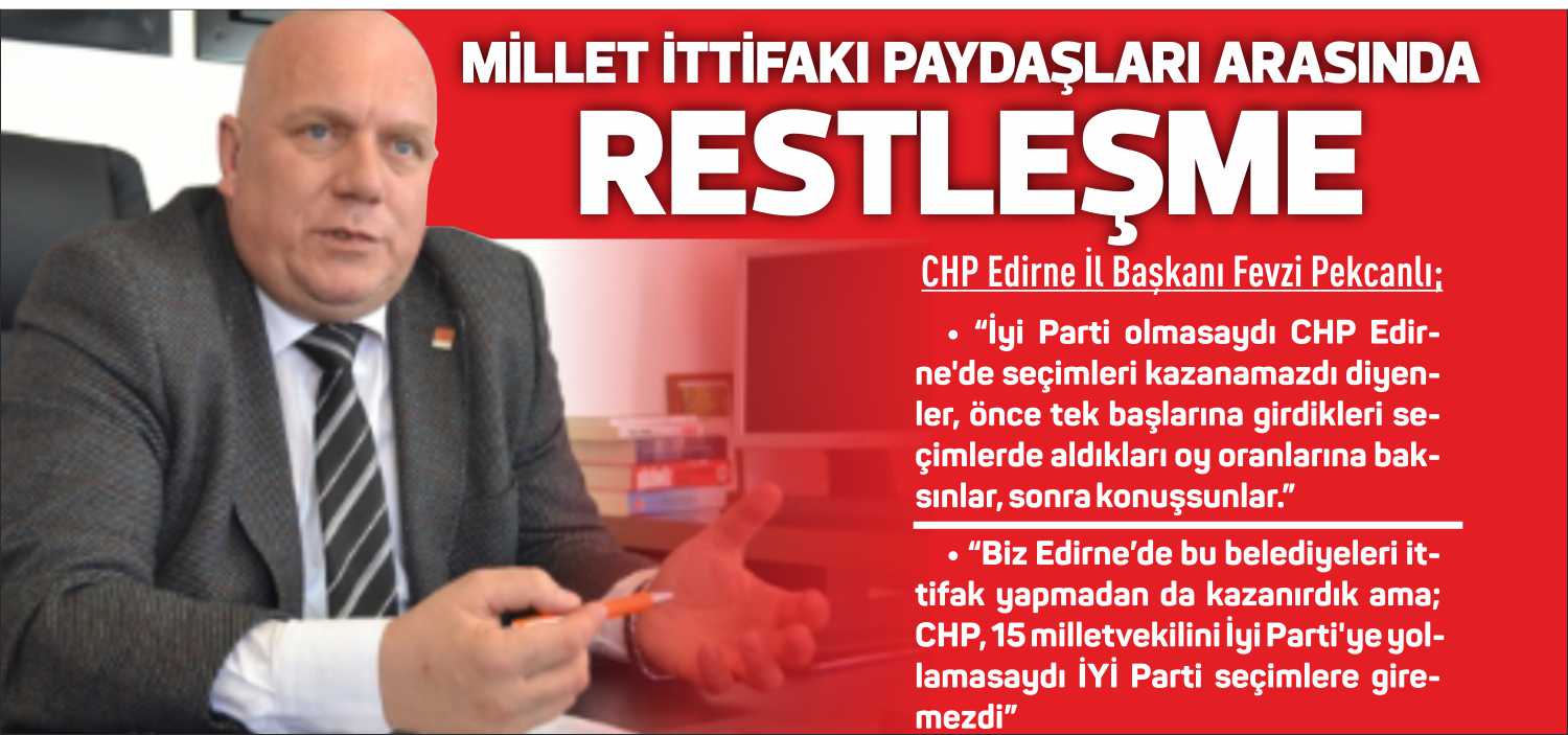 CHP Edirne İl Başkanı