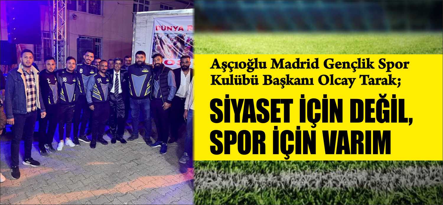 İlçemizde spora yönelik çalışmaları