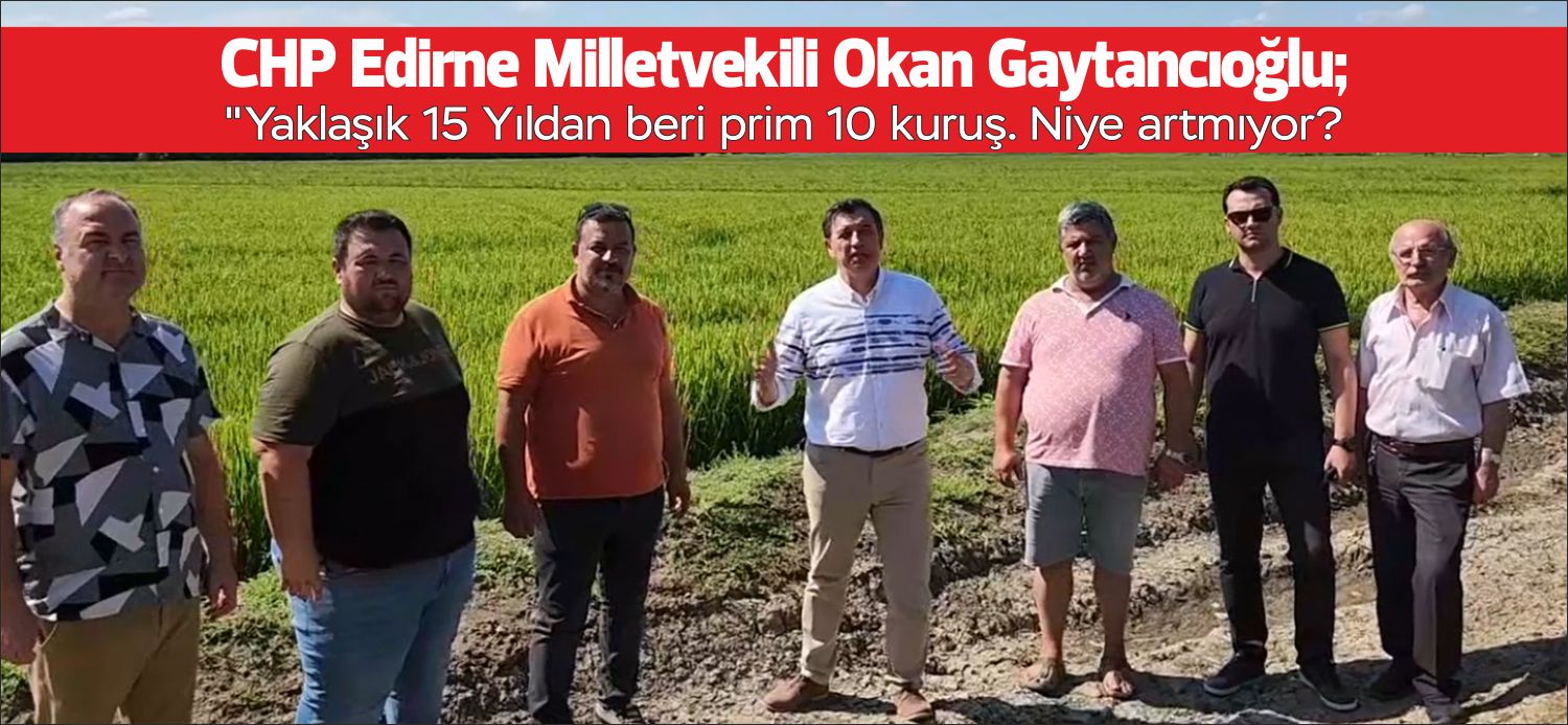 CHP Edirne Milletvekili Okan