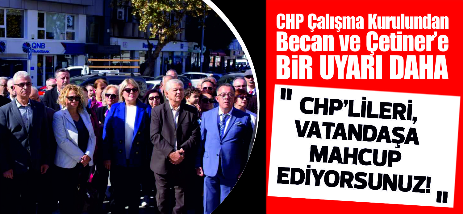 CHP Uzunköprü ilçe yönetimi