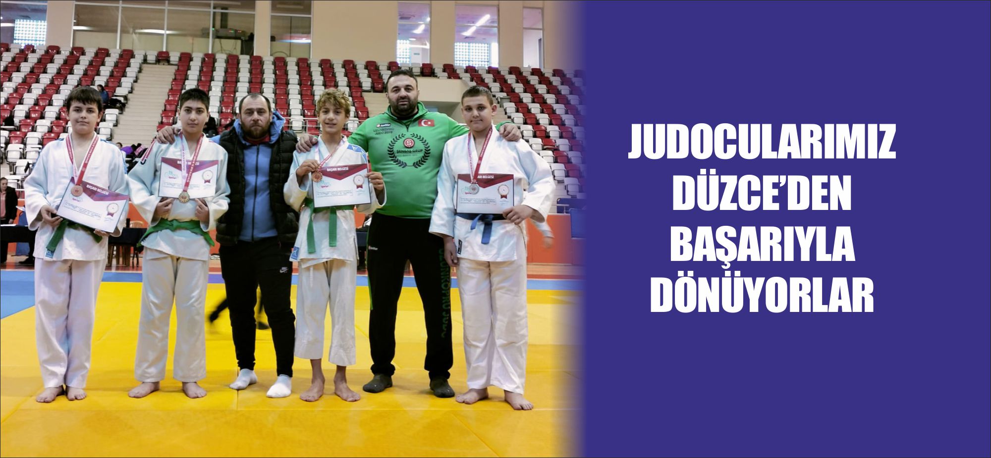 Uzunköprü judo takımımız Düzce’de