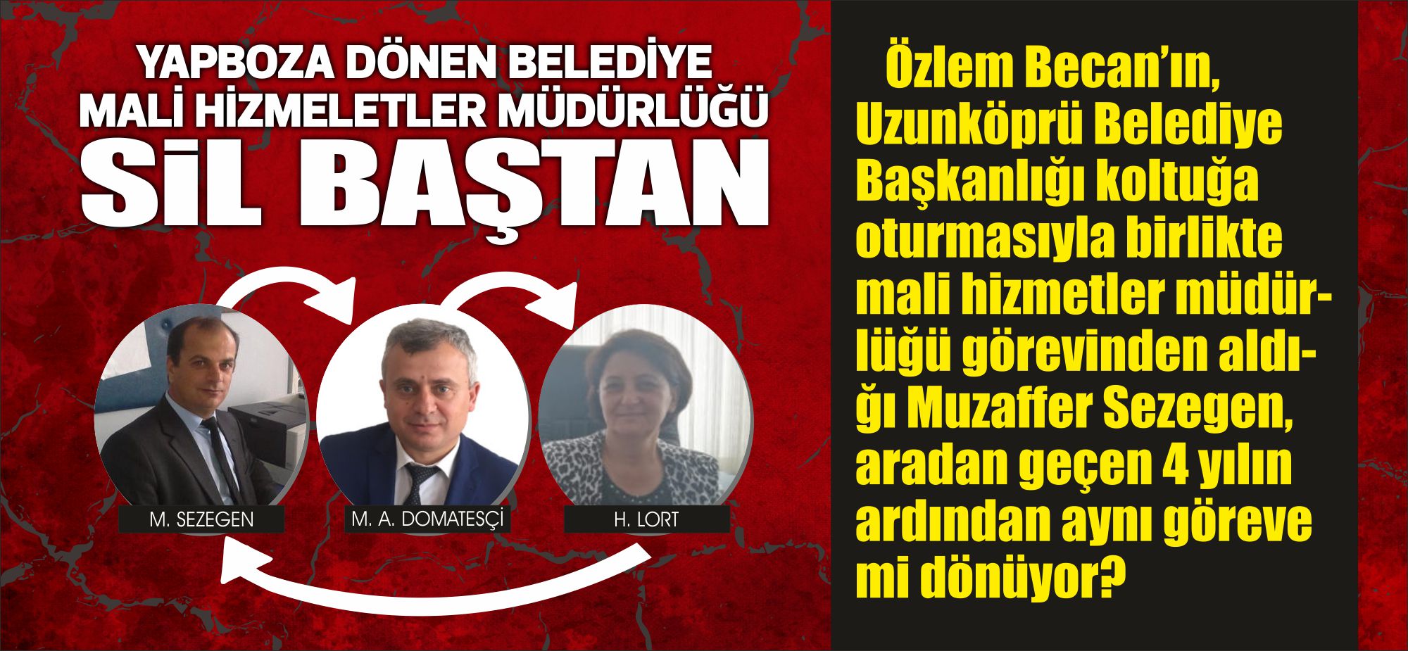 Özlem Becan’ın, Uzunköprü Belediye