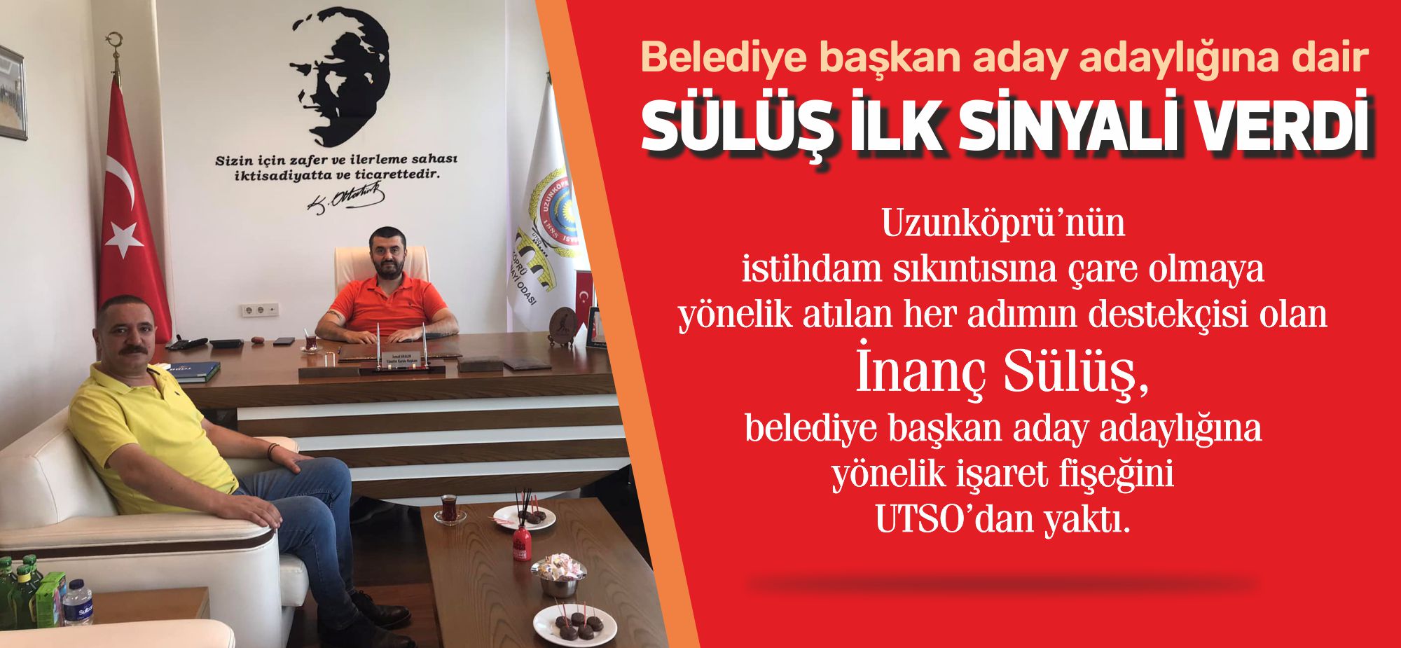 Uzunköprü’nün istihdam sıkıntısına çare