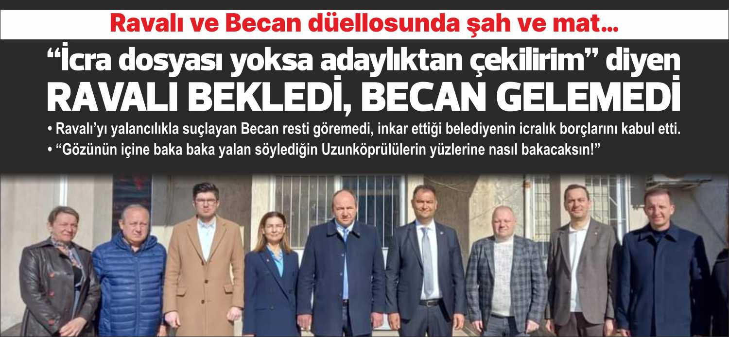 Ravalı’yı yalancılıkla suçlayan Becan