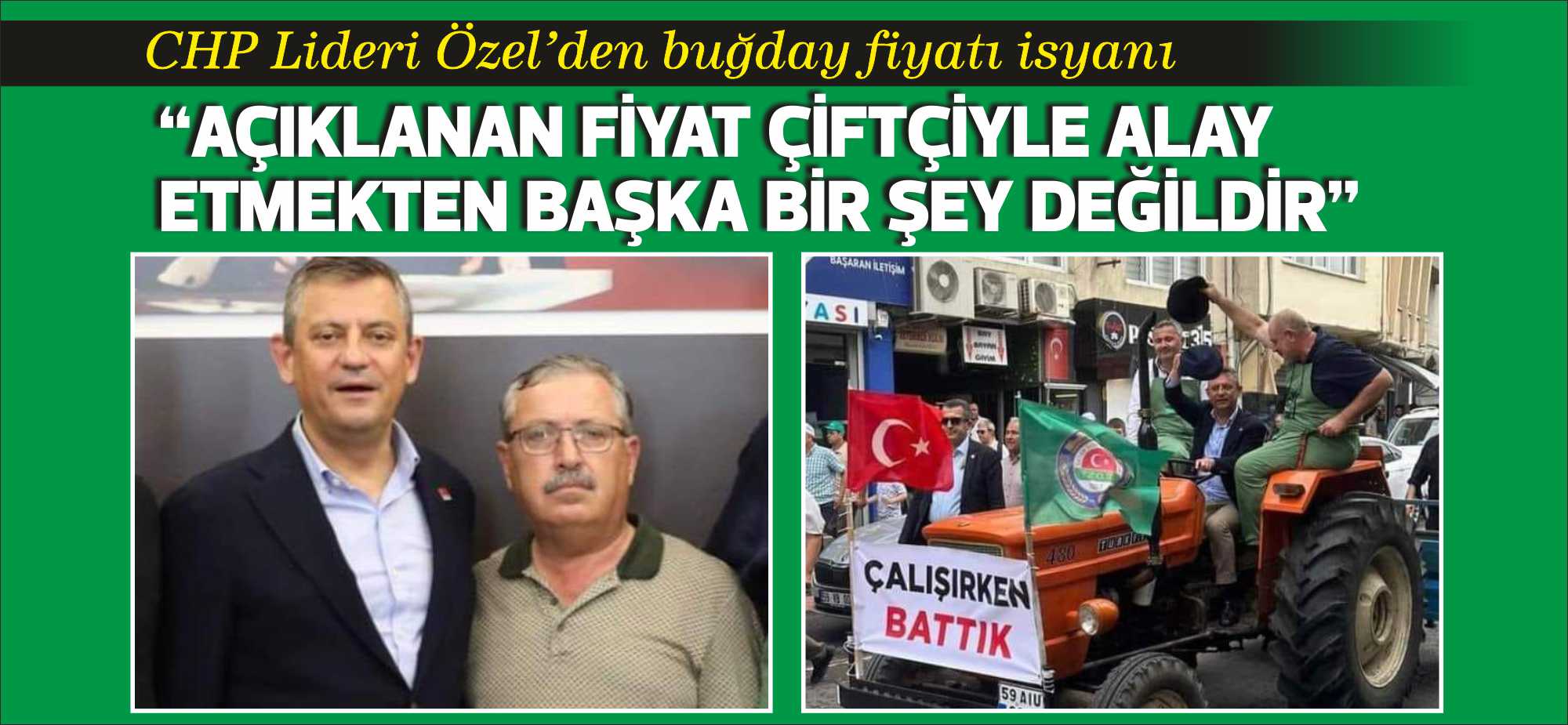 CHP Genel Başkanı Özgür