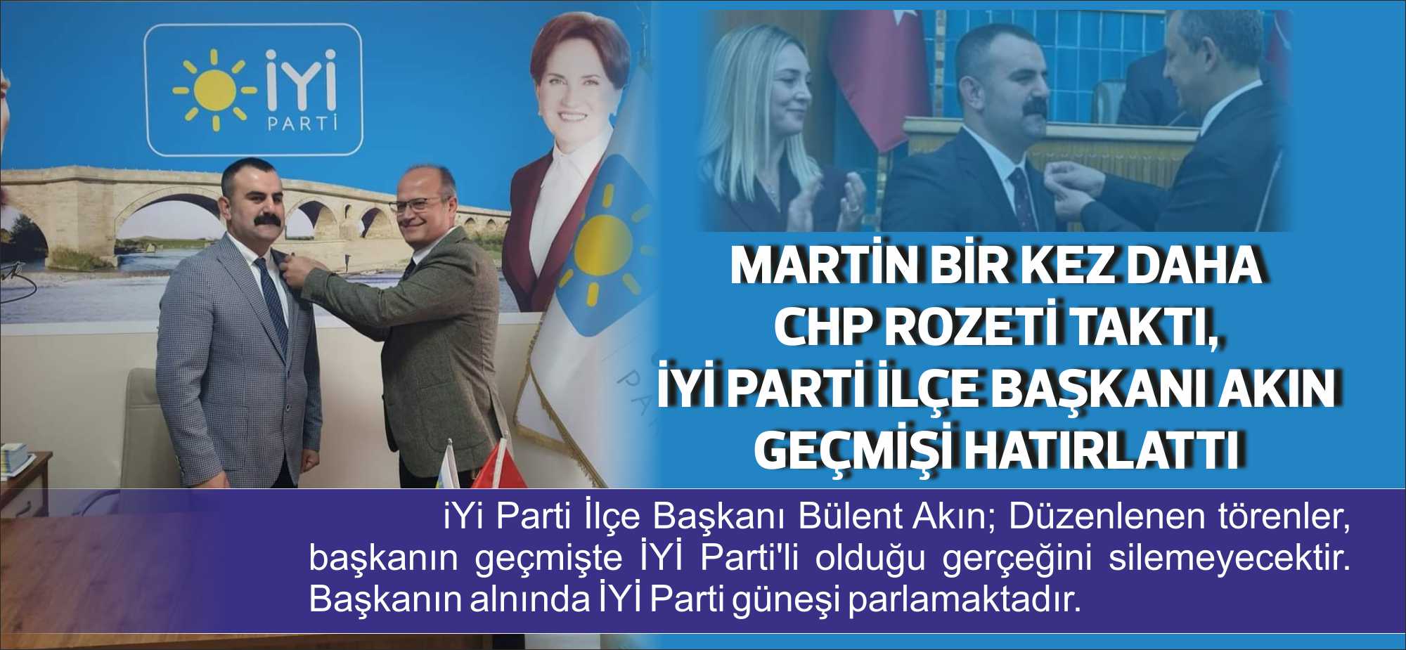 İYİ Parti İlçe Başkanı