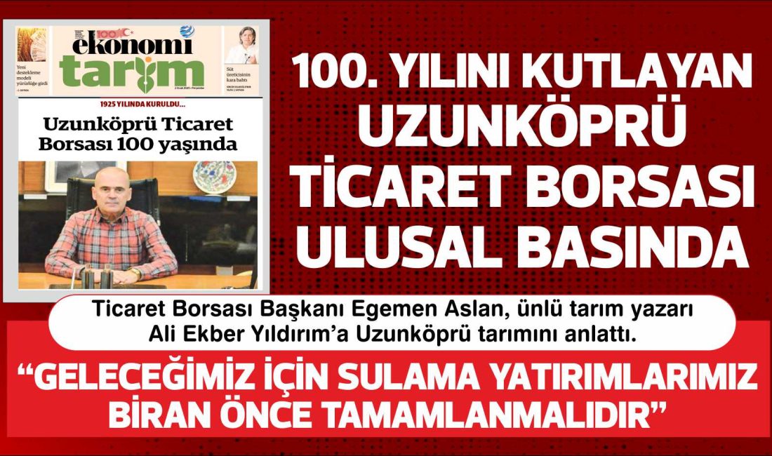 Ticaret Borsası Başkanı Egemen