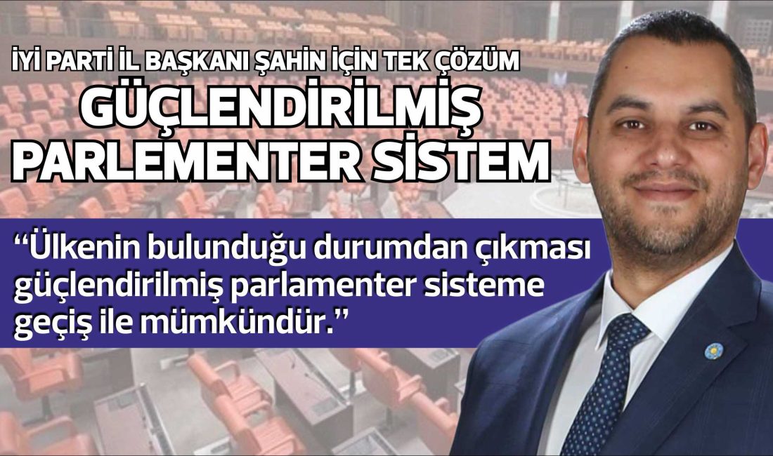 "İYİ Parti’den başka herkes mevcut sistemi içselleştirmiş durumda. Oysa ki